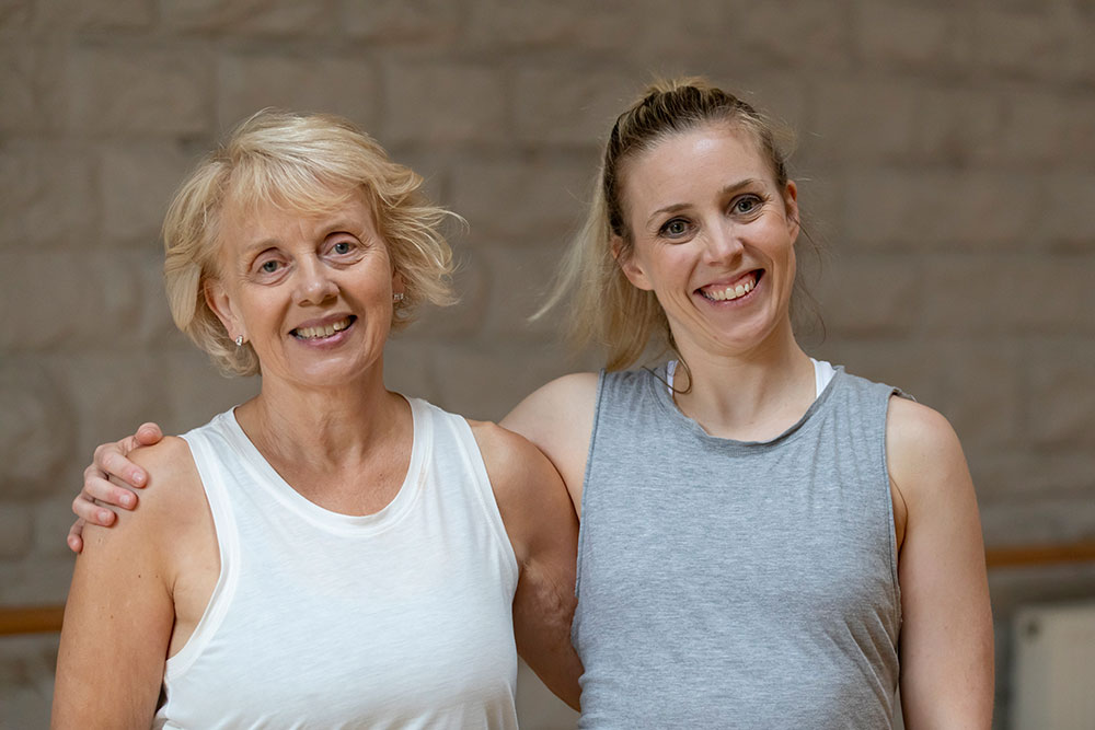 Our story - Owner Becky and team in the Reformer studio